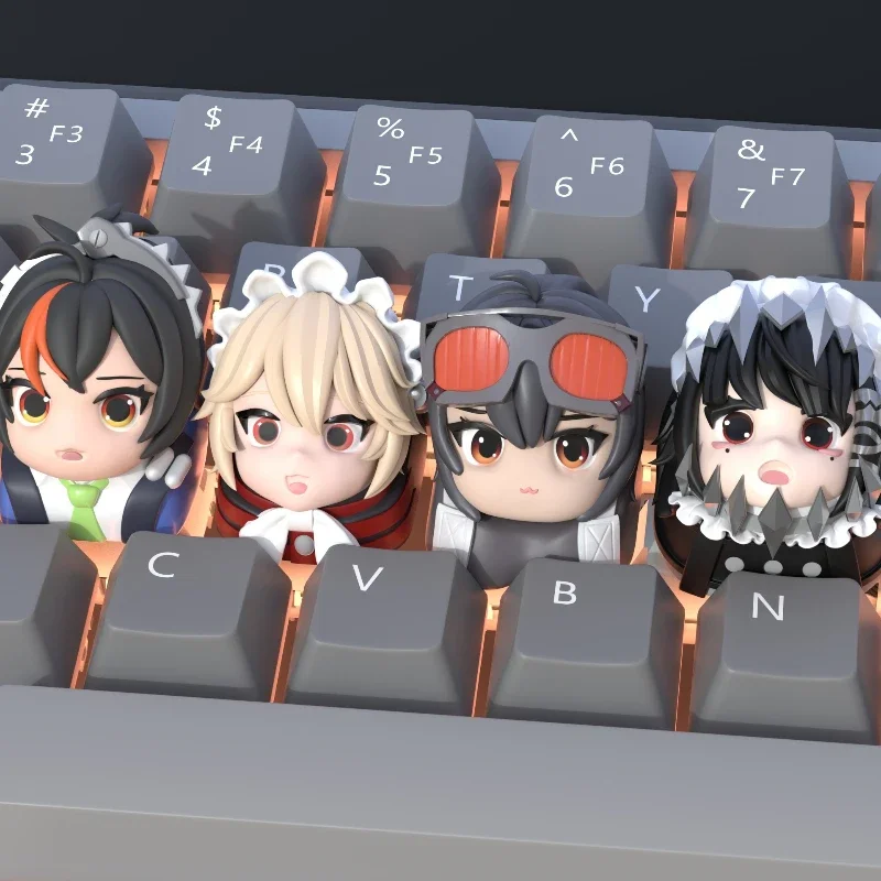 Zenless Zone Zero Keycap Custom Grace Howard Ellen Joe ESC Point Keycap Game Mechanical Keyboard Accessory Anime Artisan Keycaps