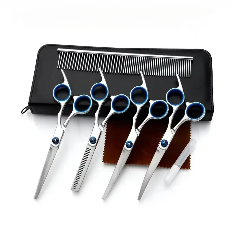 Stainless Steel for Hair Thinning and Cutting Clipper 6 Inches Hairdressing Products Haircut Trim Dog Hair Clippers