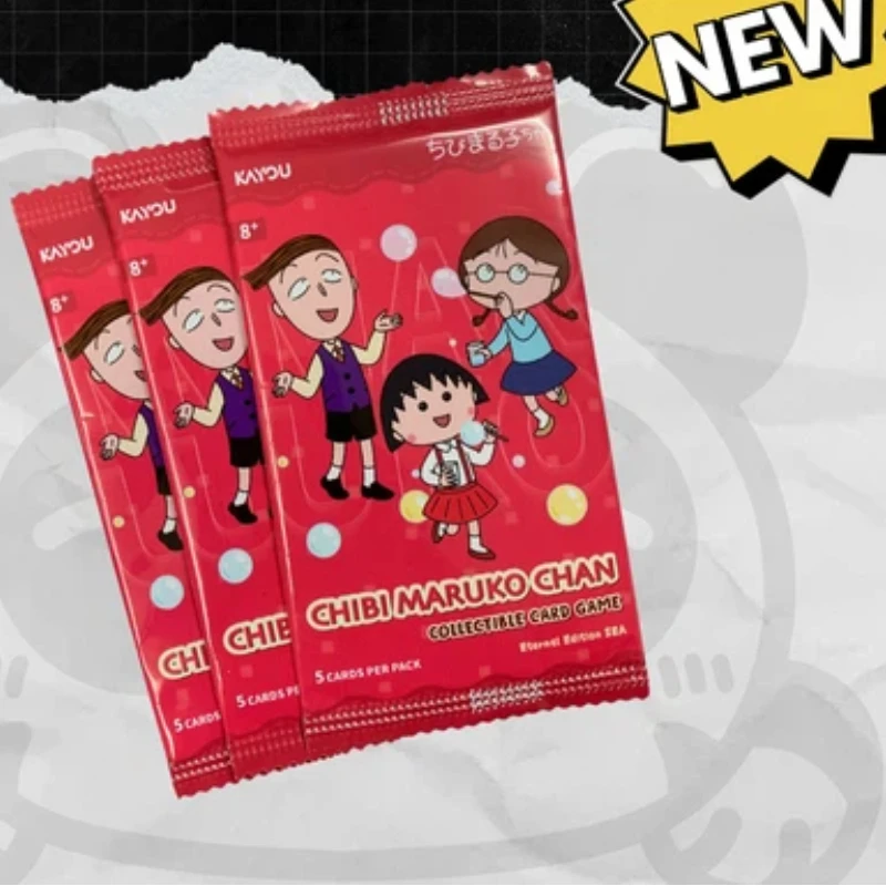 Kayou Chibi Maruko Chan Anime Collectible Trading Cards Full Box Eternal Edition Genuine Card Collection Gift For Anime Fans