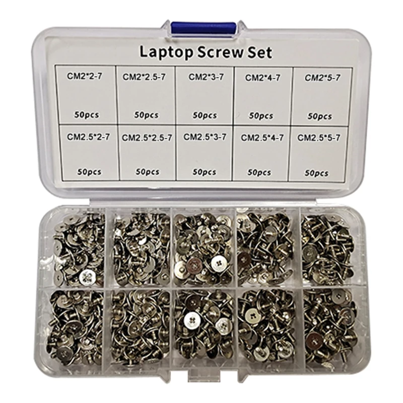 for DELL Sony Toshiba Lenovo Samsung ACER ASUS MSI HP Notebook Hinges Screw cap Computer Repair Laptop Accessories Screw Set