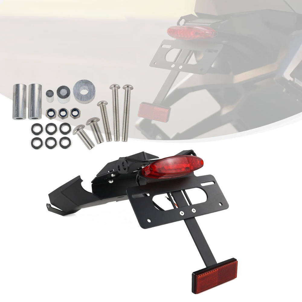 Soporte para matrícula de motocicleta, kit eliminador de guardabarros trasero, compatible con BMW F900R, F900XR, 2020, 2021, 2022, 2023, 2024