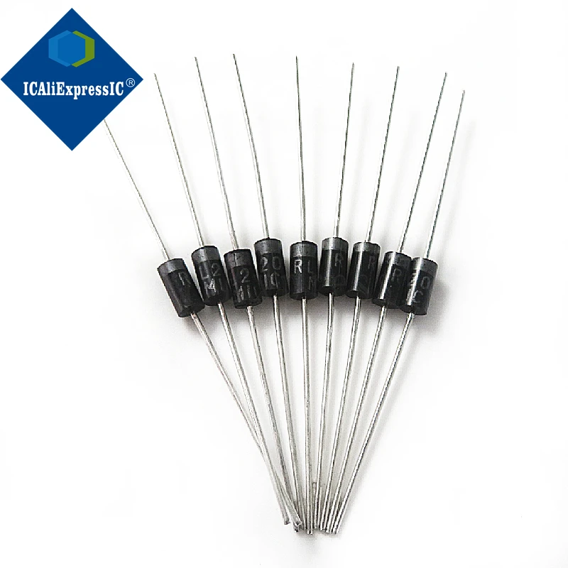 10piece RL207 DO-41 In-Line Rectifier Diode