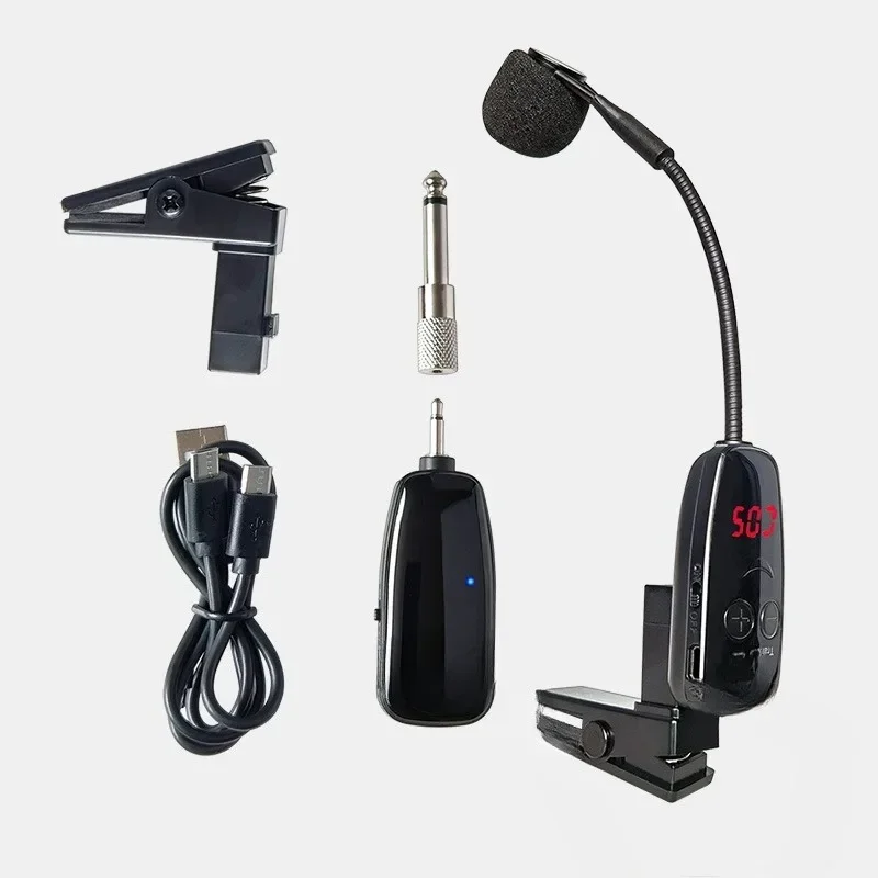 Wireless Microphone for Saxophone Universal Professional Microphone for Musical Instruments