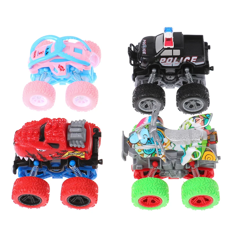 4 Wheels Monster Dinosaur Trucks Inertia Car Toys for Kids Boys Girls Gifts 2022 NEW