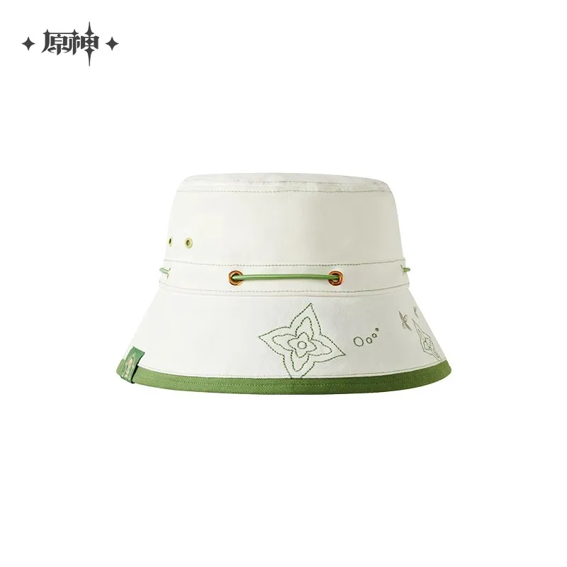 Nahida Hat Genshin Impact Merch oficial miHoYo Original auténtico serie temática Nahida sombrero de pescador pareja sombrero Cosplay cumpleaños