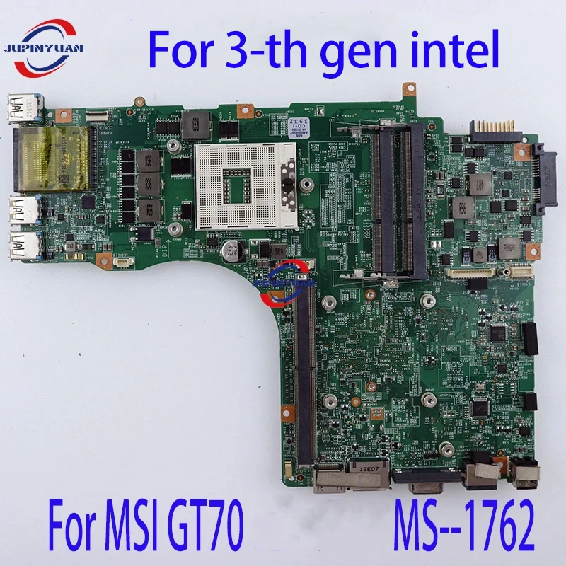 

Laptop Motherboard For MSI GT70 MS-17621 MS17621 VER:1.0 HM77 Mainboard 100% Fully Tested