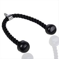 Portable Triceps Pull Down Rope Heavy Duty Stable Fitness Attachment Cable Muscle Training Nylon Biceps Rope Gym Workout