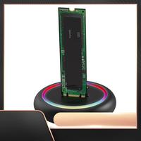 Blueendless SSD Enclosure Dual Protocol M.2 SSD Case USB3.1 10Gbps/S NVME+NGFF SSD Enclosure M.2 TYPE-C Docking Station-N34R