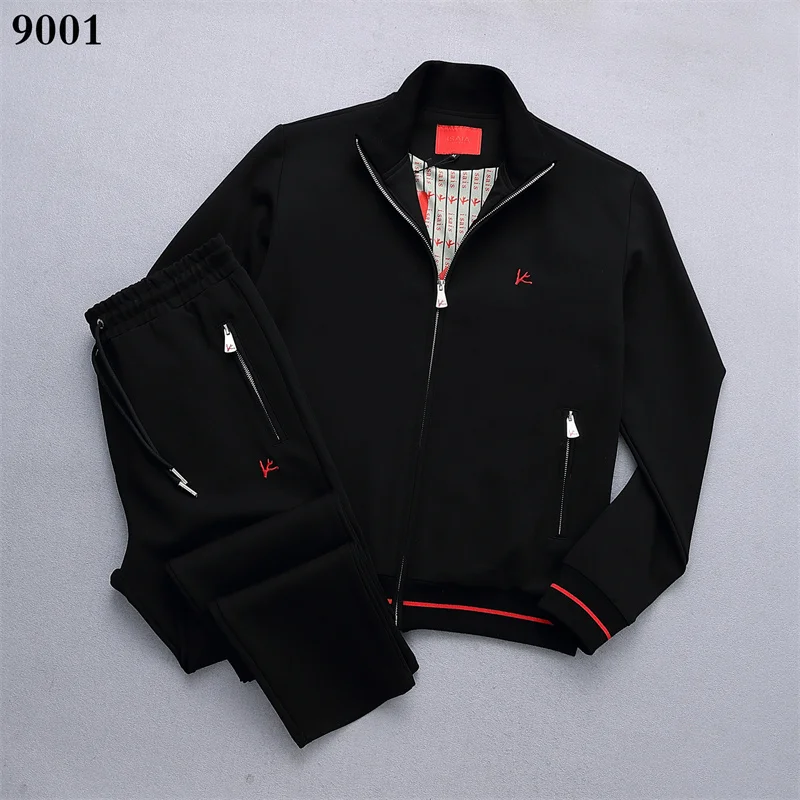 BILLIONAIRE Sportswear set cotton men 2025 autumn and winter thick sports casual zipper high-quality embroidery big size M-XXXLX