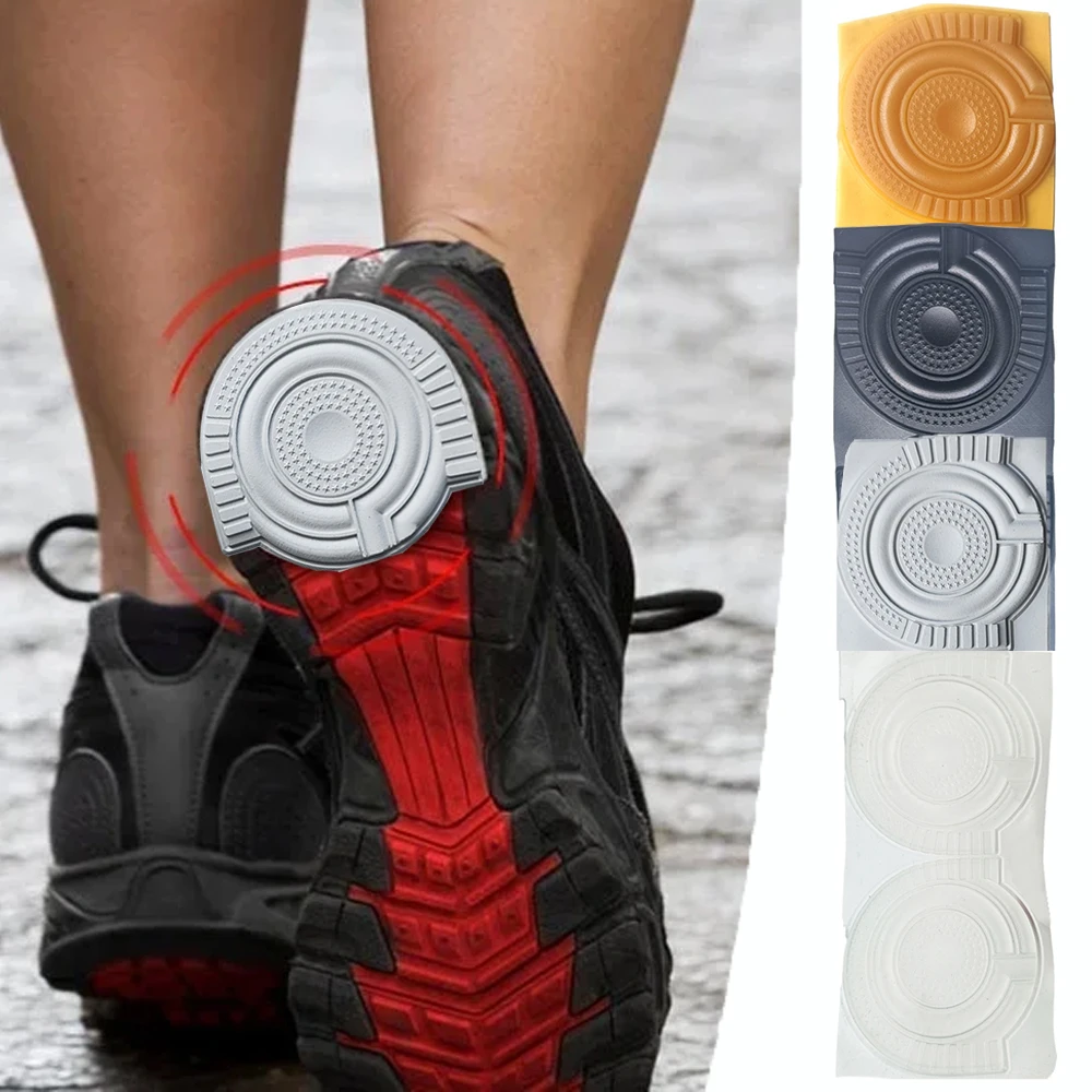 Adhesive Shoe Pad Patch Repair Sports Anti-Slip Rubber Heel Sticker Heel Protection Invisible Shoe Sole Sticker Shoe Accessories