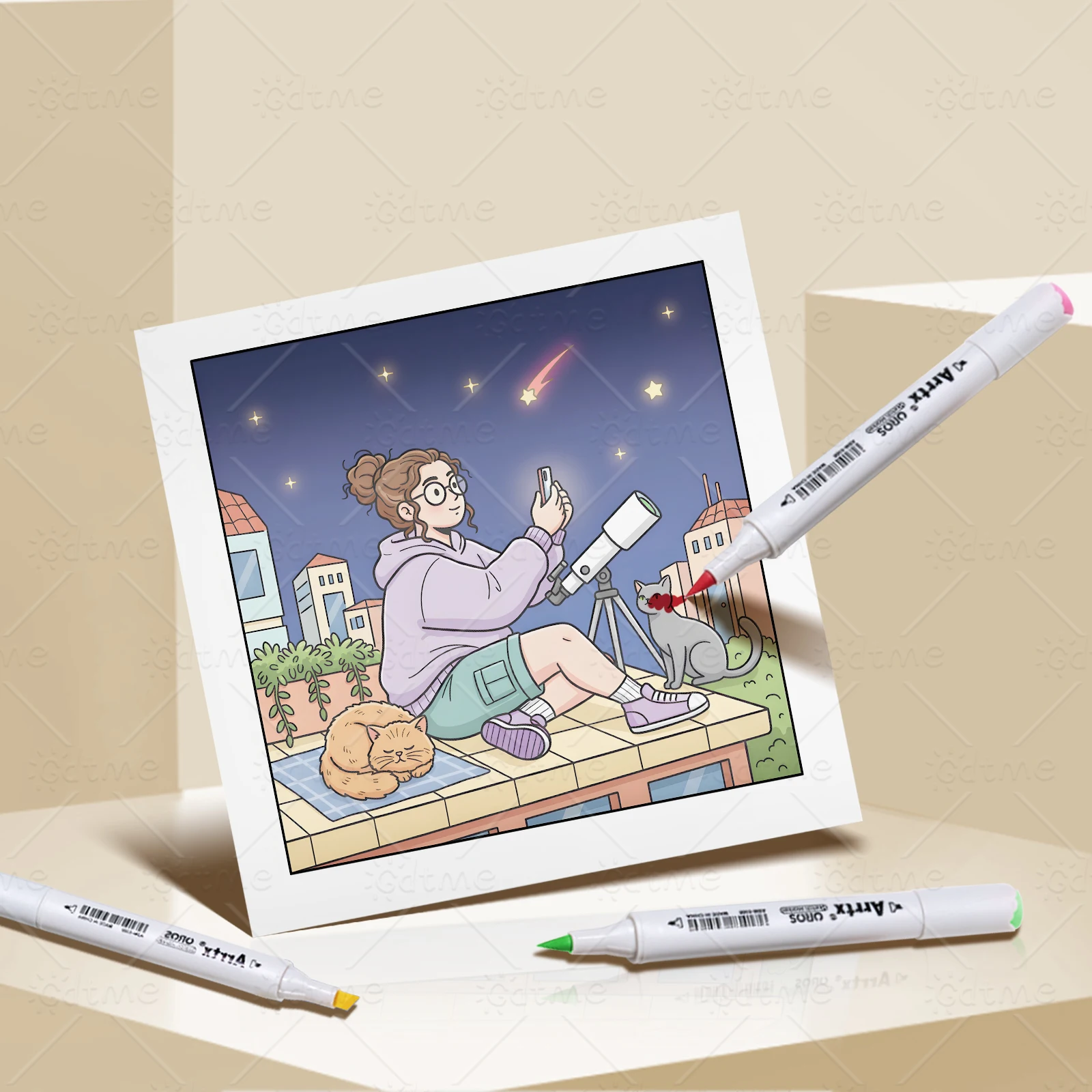 تحظير البرد، كتاب تلوين بأنماط جريئة وسهلة للبالغين، كتاب رسم لطيف، هدية مثالية للحفلات وأعياد الميلاد #4