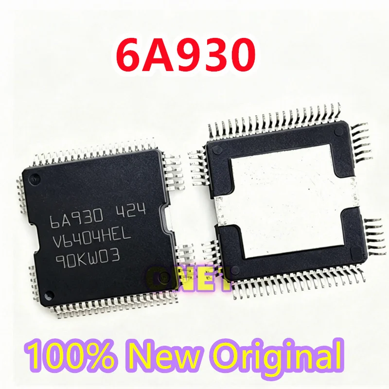 New original 6A930 6A930TR QFP-64 Big Turtle Automotive Engine Computer Board ME7 Fuel Injection Drive Chip