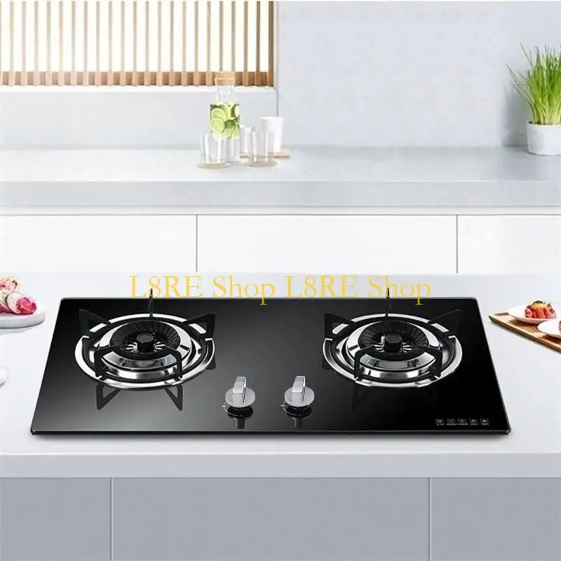 버너 제어 다이얼 손잡이 가스 스위치 로터리 스위치 오븐 노브 쿡탑 금속 손잡이 교체를위한 L8RE 상단은 설치하기 쉬운 Durabl