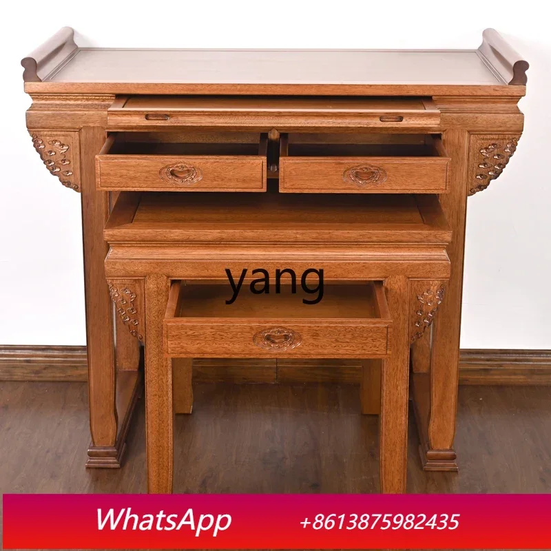 

Стол LMM из массива дерева, экономичный, простой, небольшой, для дома, в стиле Будды.