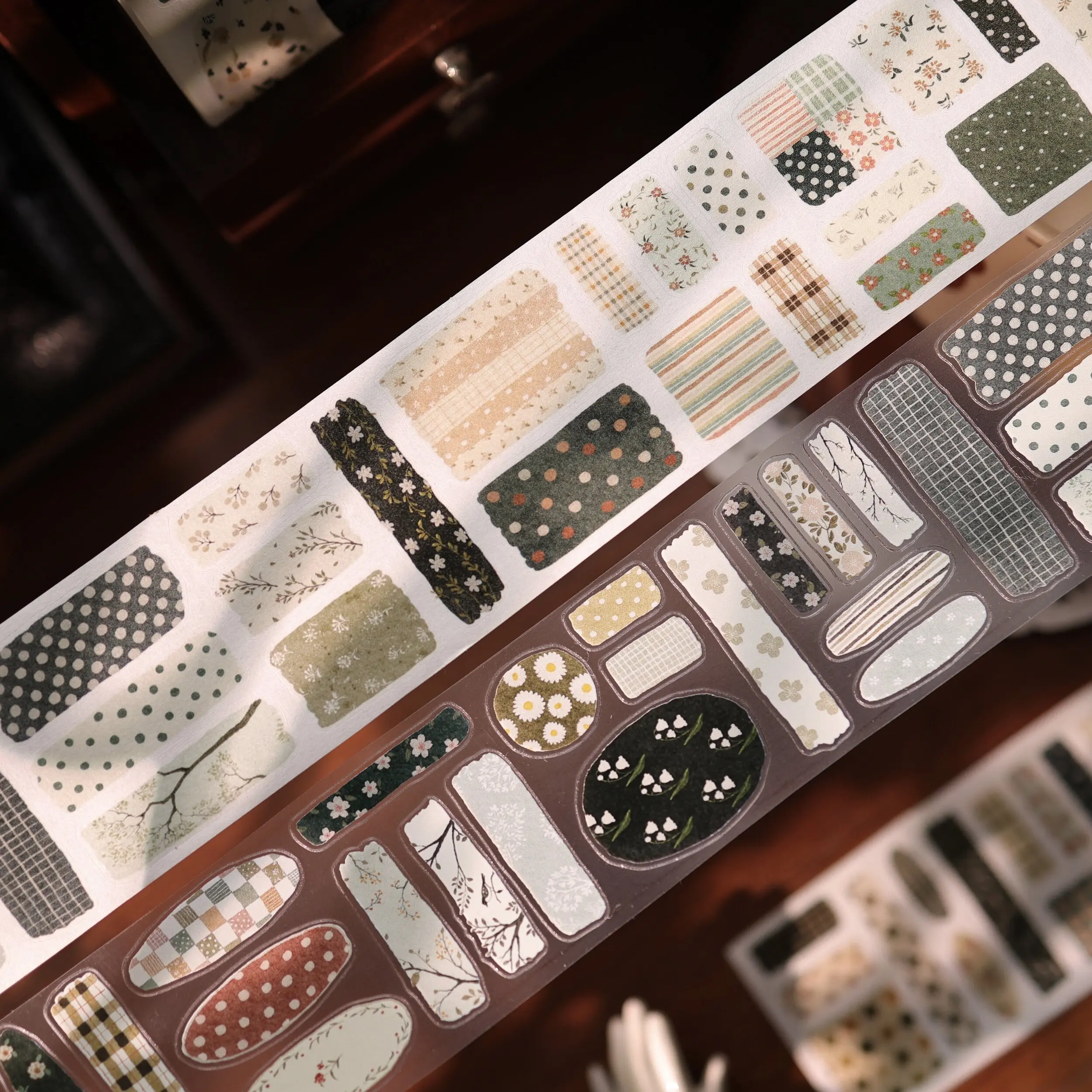 YiEr Studio Vintage Floral Pat - Washi Tape Set review and price