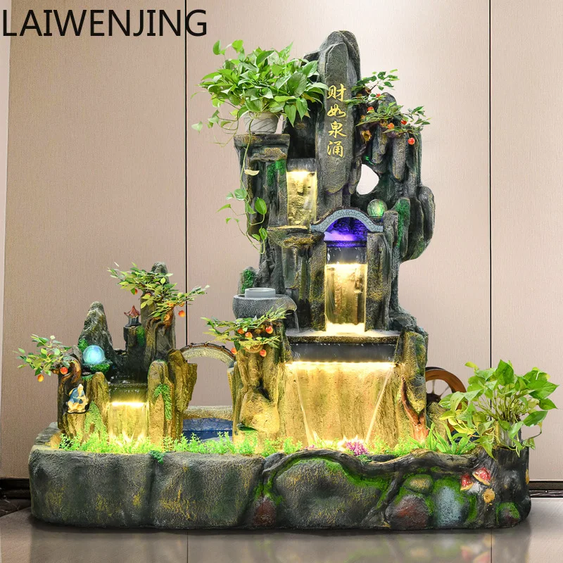 

SGF Rockery Water Fountain Ornament Decoration Floor Fish Pond Landscaping