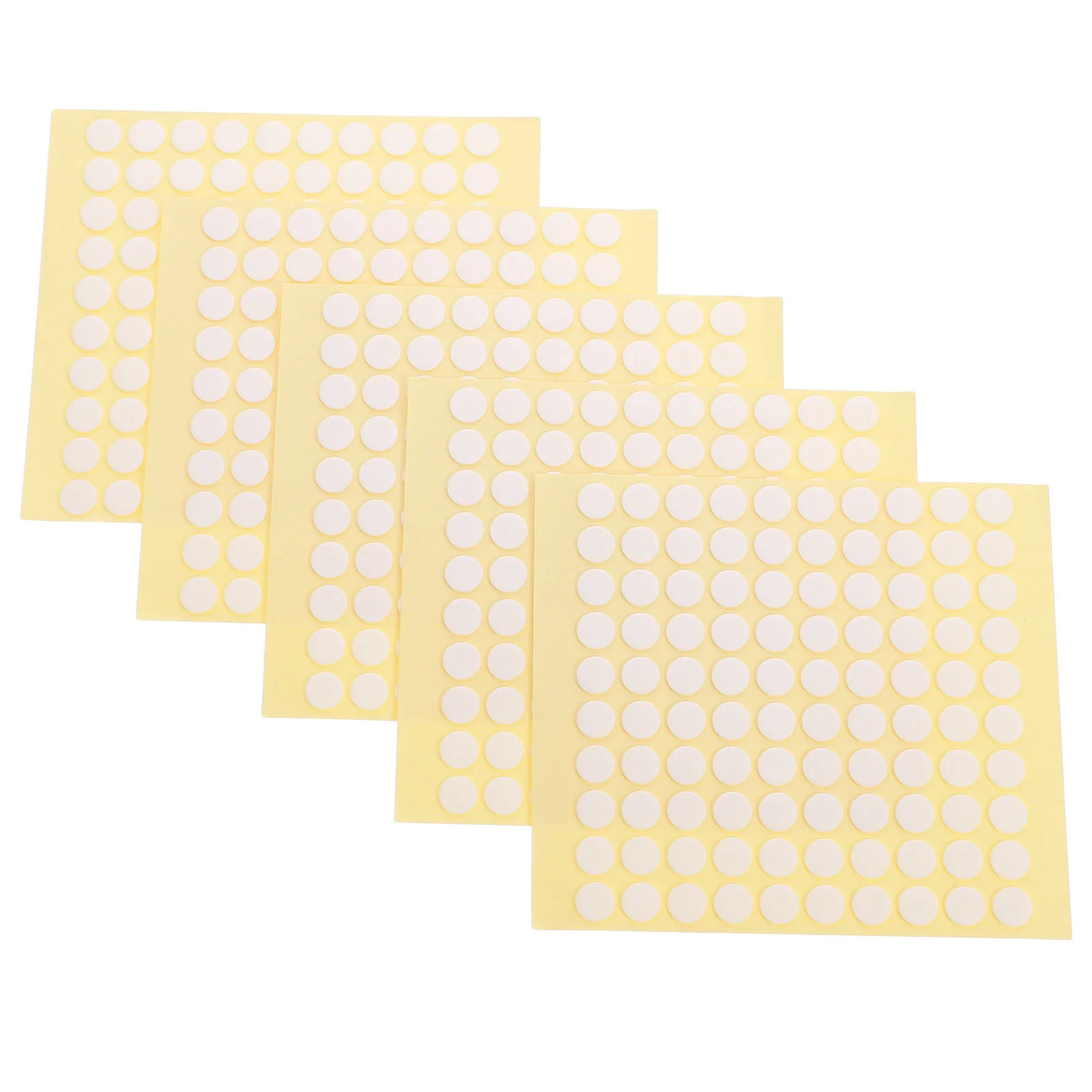 500 Pcs Double Sided Dot Glue Tape Labels Clear Coding Stickers Balloon Sticky Round Points Acrylic Craft Dots