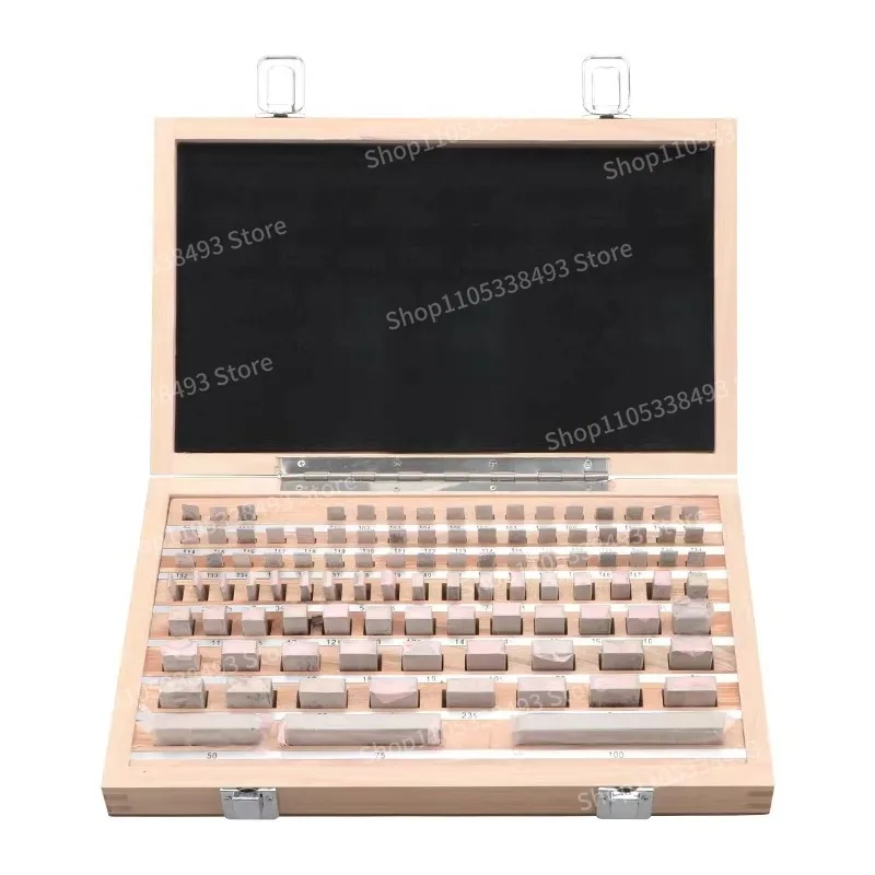 For Standard Block, Set of Measuring Blocks, Metric Caliper Calibration Blocks, 32-112 Pieces, 0 Grade 1 Micrometer Block Gauge