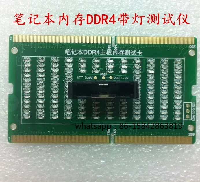 

DDR4 Notebook Memory DDR3 Forward and Reverse Dual-purpose Test Card with Light DDR4 Memory Test Card Memory Slot