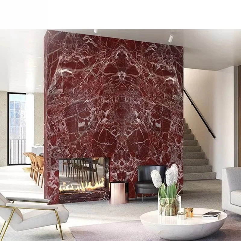 Elegant natural  marble rectangular waterproof coffee table custom decoration bedroom home furniture