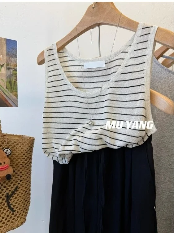 

Женская майка из ледяного шелка, дышащая футболка с капюшоном, сексуальная универсальная верхняя одежда Pure Desire, жилет в Корейском стиле, облегающий летний крой