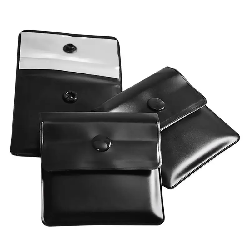 Portable Ashtrays Pockets PVC Outdoor Smoking Cigar Tobacco Ash Storage Bags For Travel Outdoor Storage Accessaries