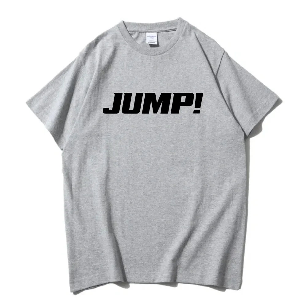 BP Jump 2025 Graphic T Shirts  Kpop Pink Korean Girls' Band T-shirts Cotton Fashion Short Sleeve T Shirt Men Women Clothing Tees