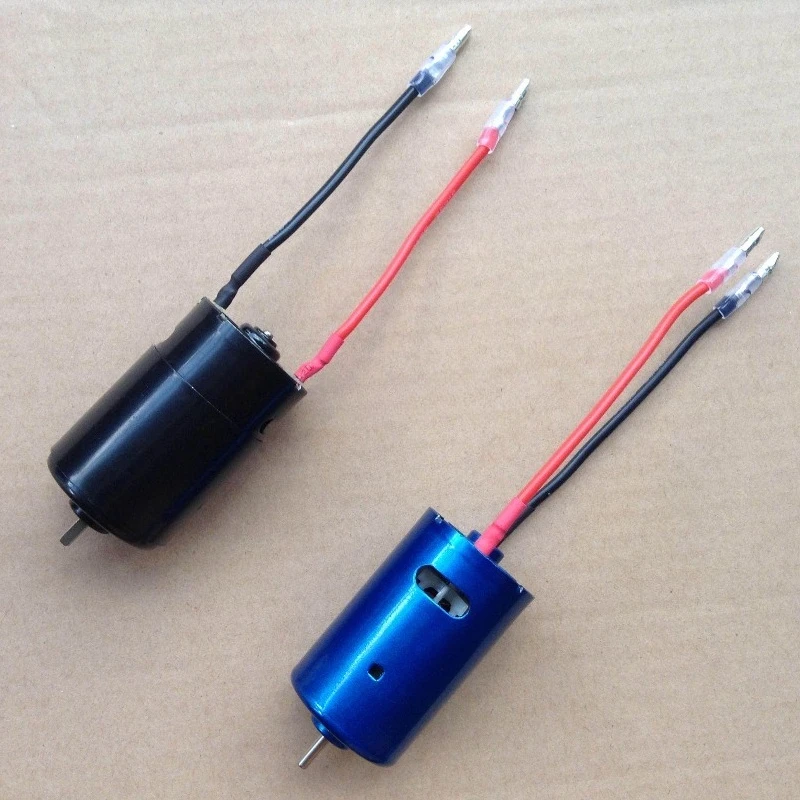 Car model Ship model Large torque 550 motor, strong magnetic power Strong with cooling fan Blue leather/black leather 550 motor