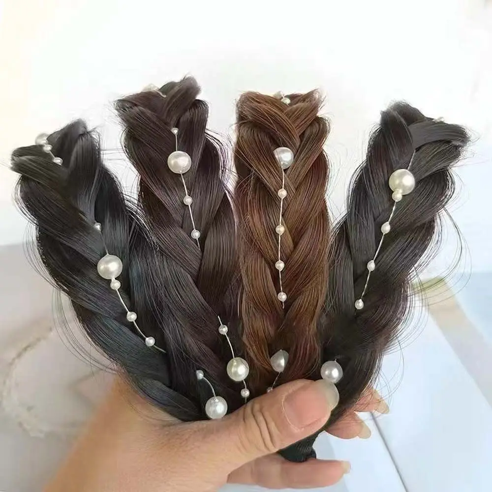 

Wide-brimmed Non-slip Hair Styling Accessories Braid Hair Accessories Fishbone Braid Wig Headband Twist Hairbands Hair Hoop