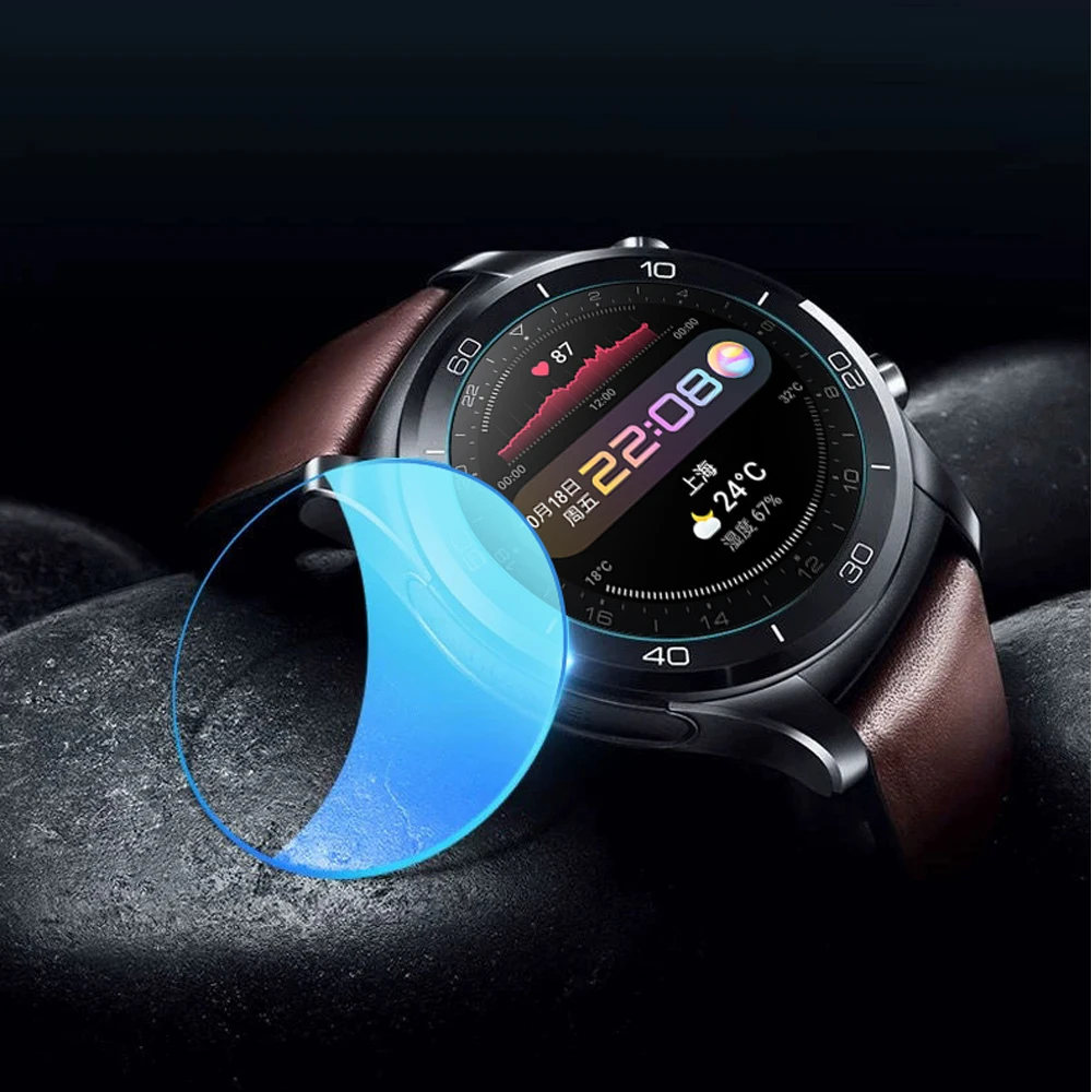 Tempered Glass For Huawei Watch 3 Pro 48mm 46mm Accessories HD Protective Film smartwatch Huawei honor Watch 3 Screen Protectors