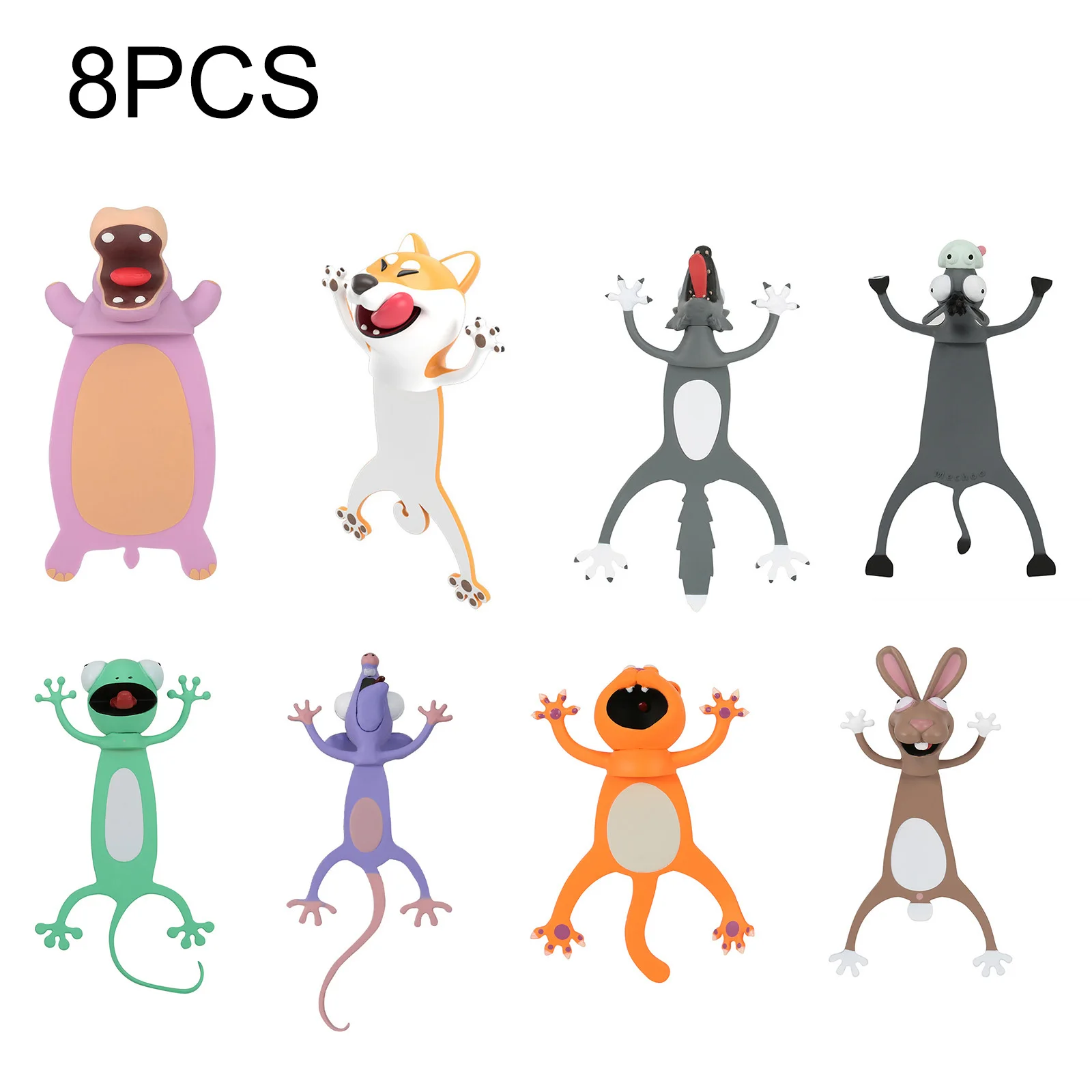 재미 있은 귀여운 Kawaii 동물 책갈피 만화 학생 책 마크 아이 읽기 북마크 소녀 선물 사무실 학교 용품