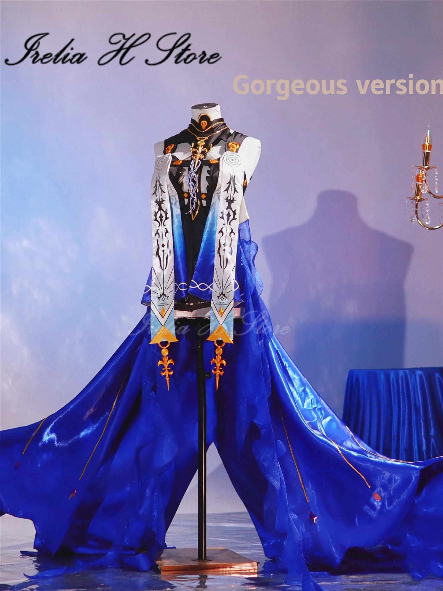 Auf Lager Irelia H Wuthering Waves Fleurdelys Cosplay Kostüm für Frauen Sext Kleid weibliches Spiel Halloween Rolle Cosplays komplettes Set