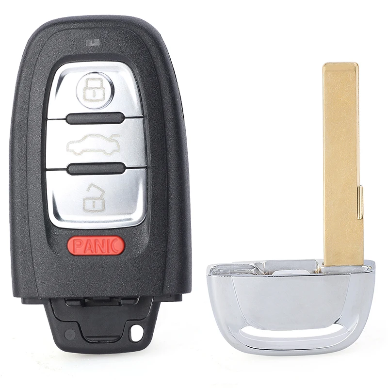 KEYECU 315/433 / 868 MHz P/N: 754J 8K 0959754 B Keyless-Go Smart Remote Key Fob do Audi A6L A4 A5 A7 Q5 S4 S5 S6 2008-2018