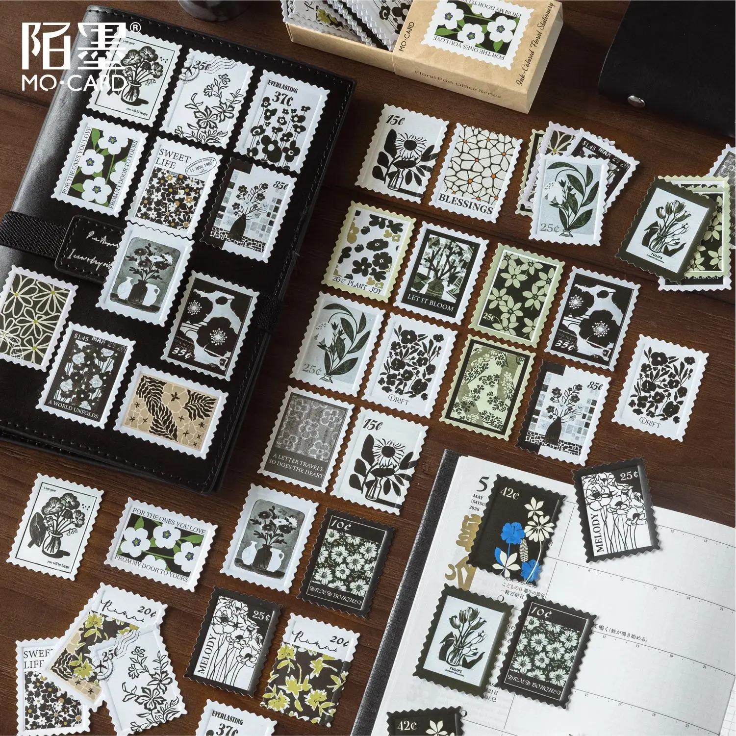 20sets-1lot-kawaii-stationery-stickers-flowers-post-office-junk-journaling-decorative-scrapbooking-for-stickers-scrapbook