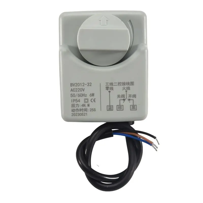 

Электрический привод AEE8-Ac220v для шарового крана с 2 направлениями и 3 проводами, с ручным переключателем