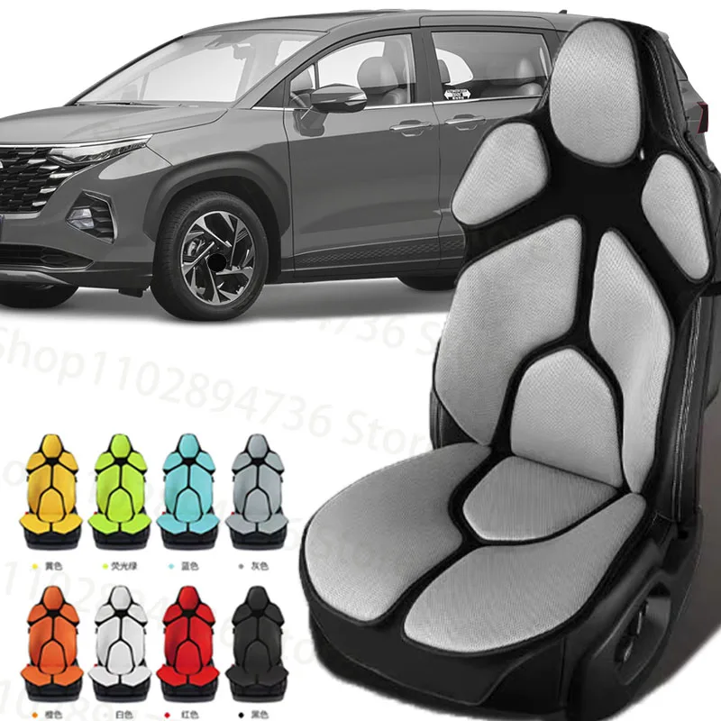 

FOR Hyundai CSUTO Cushion Car Seat Chair Back Mesh Lumbar Back Brace Massage Back Pad Support Home Office