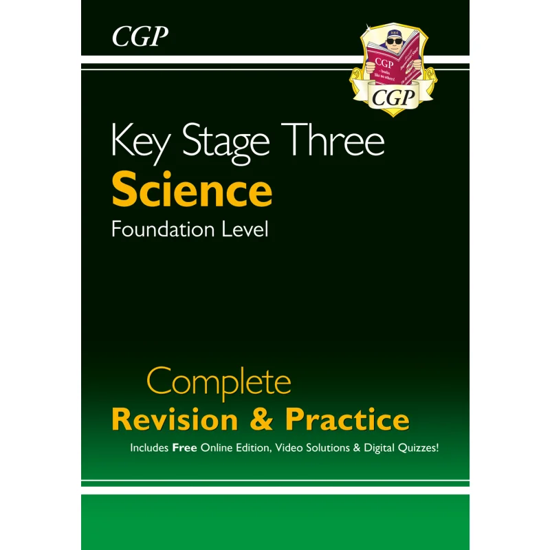 

Тональная основа KS3 Science Complete Revision Practice с онлайн-изданием CGP Книги Координация Групповые публикации 9781789080674