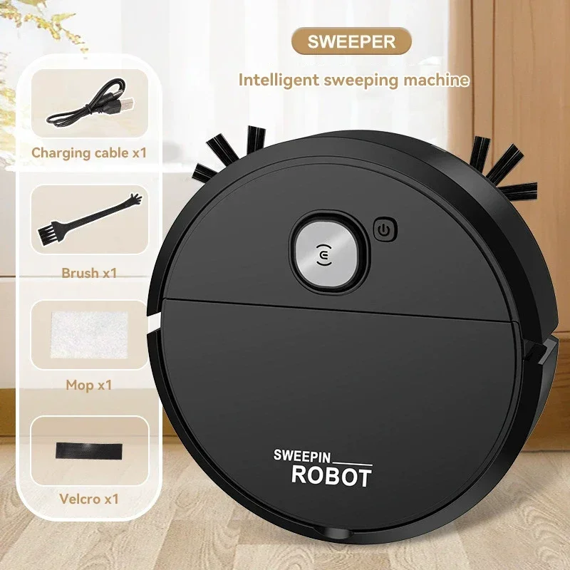 2024 Robot Vacuum Cleaner 4000Pa Strong Suction Auto Recharge Self-Cleaning Anti-Tangle Quiet Carpet Floor Pet Hair Long Battery