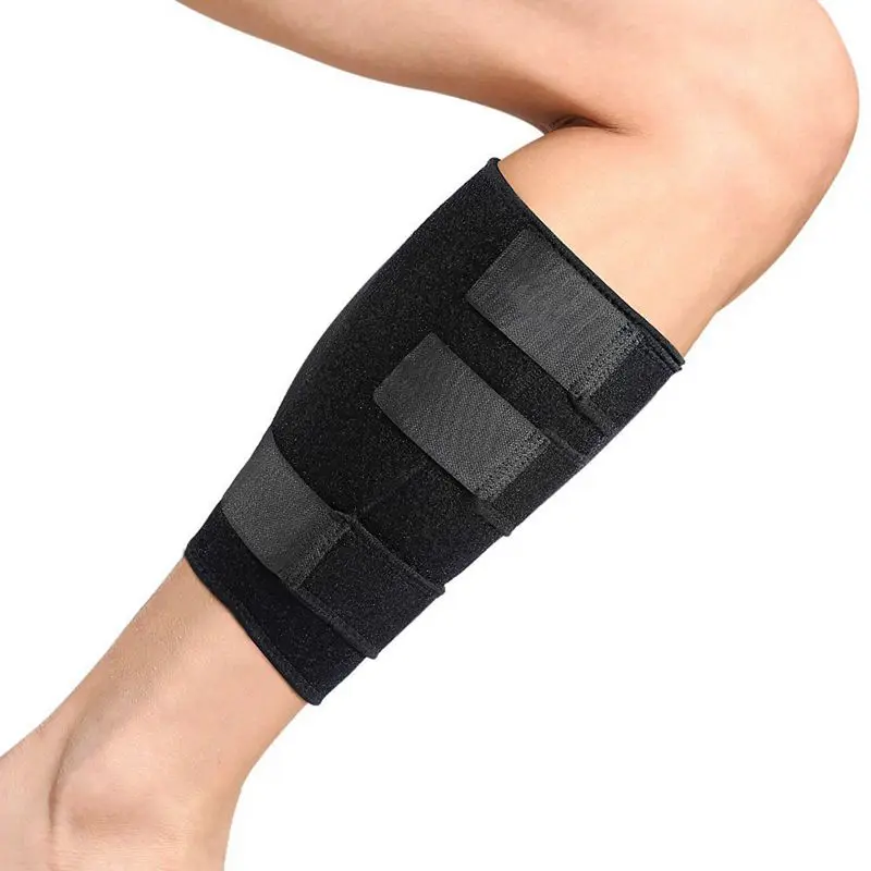 

Wootshu Calf Brace Adjustable Shin Splint Support Sleeve Leg Compression Wrap For Pulled Calf Muscle Pain Strain Injury, Swellin