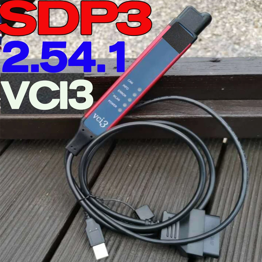 2025 NEWEDST SDP3 2.54 VCI3 win10 SCAN Trucks Heavy Duty Diagnostics win10 AUTOCOM OBDII Scanner for Scania VCI3 TOOL