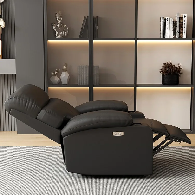 Multifunctional Electric Recliner Sofa Cabin, Single Rocking Rotating Lazy Chair for Living Room and Manicure Use