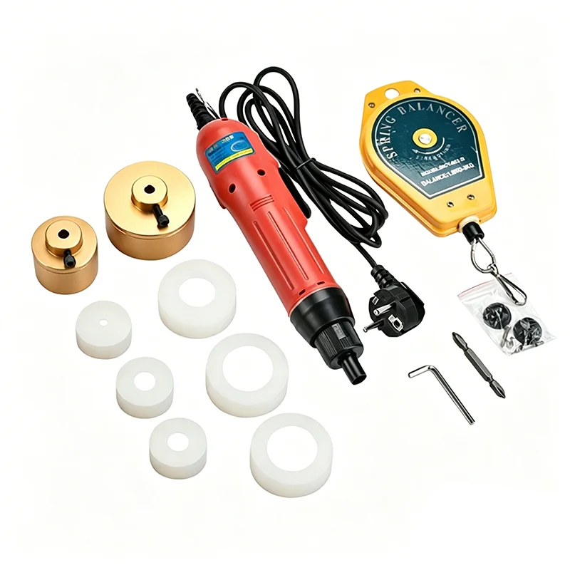 

10-50mm Handheld Electric Capping Machine High Torque Sealing Tool for Glass Plastic Bottle Screwing Capper Sealer