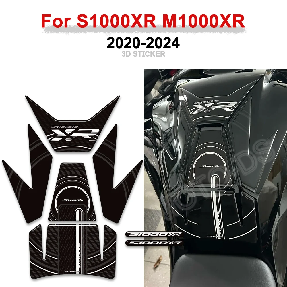 

3D наклейка для BMW S1000XR S1000 XR S1000 M1000 M1000XR, защитные наклейки на топливный бак мотоцикла 2020 2021 2022 2023 2024