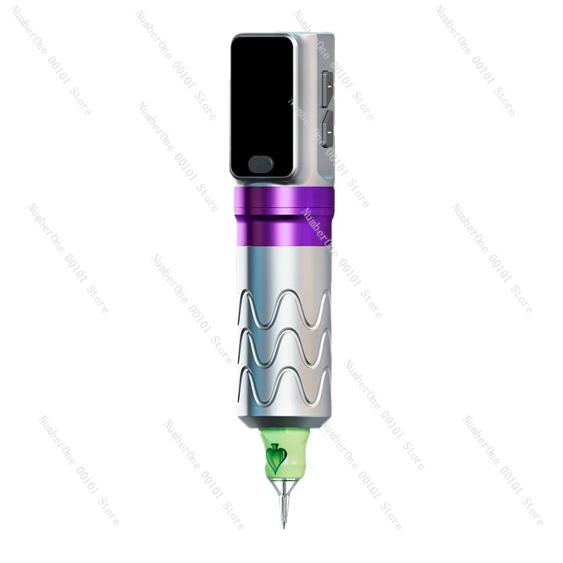 Wireless Tattoo Pen Machine 3 Speed Adjustable Mode Stipple Liner Shader Brushless Motor Cordless For Professional PMU