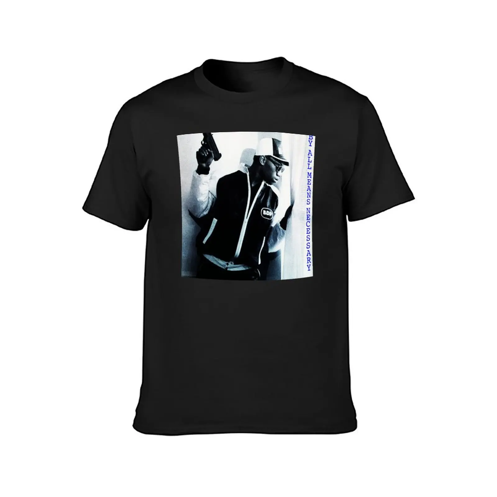 Boogie Down Productions By All Means Necessary T-Shirt summer clothes quick drying summer top korean fashion Men's clothing