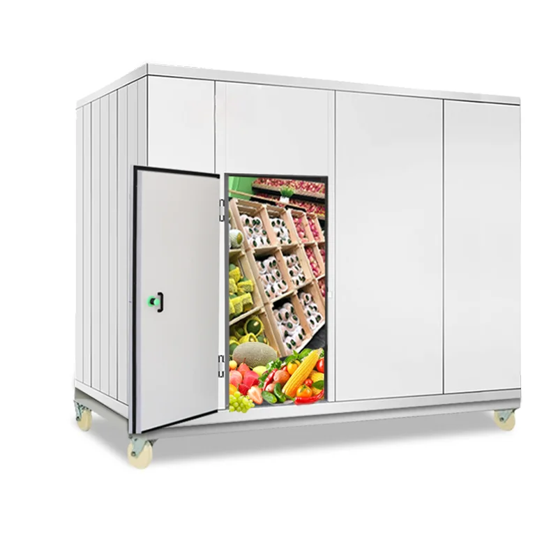 Cold Storage Free zing Blast Freezer Room For Potato Meat Fish Chicken Seafood With Refrigeration Unit