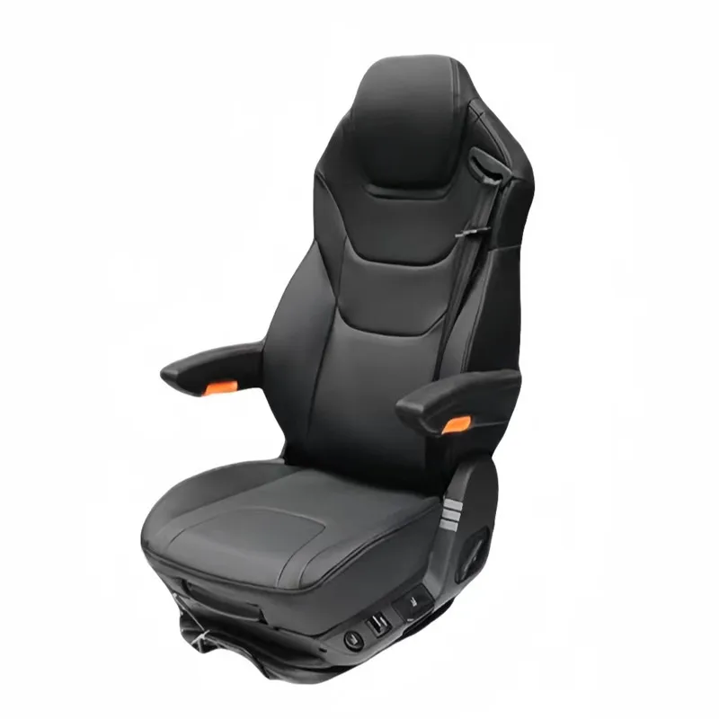 Equipped with position and backrest angle  adjustable spring seats comfortable truck driver seat