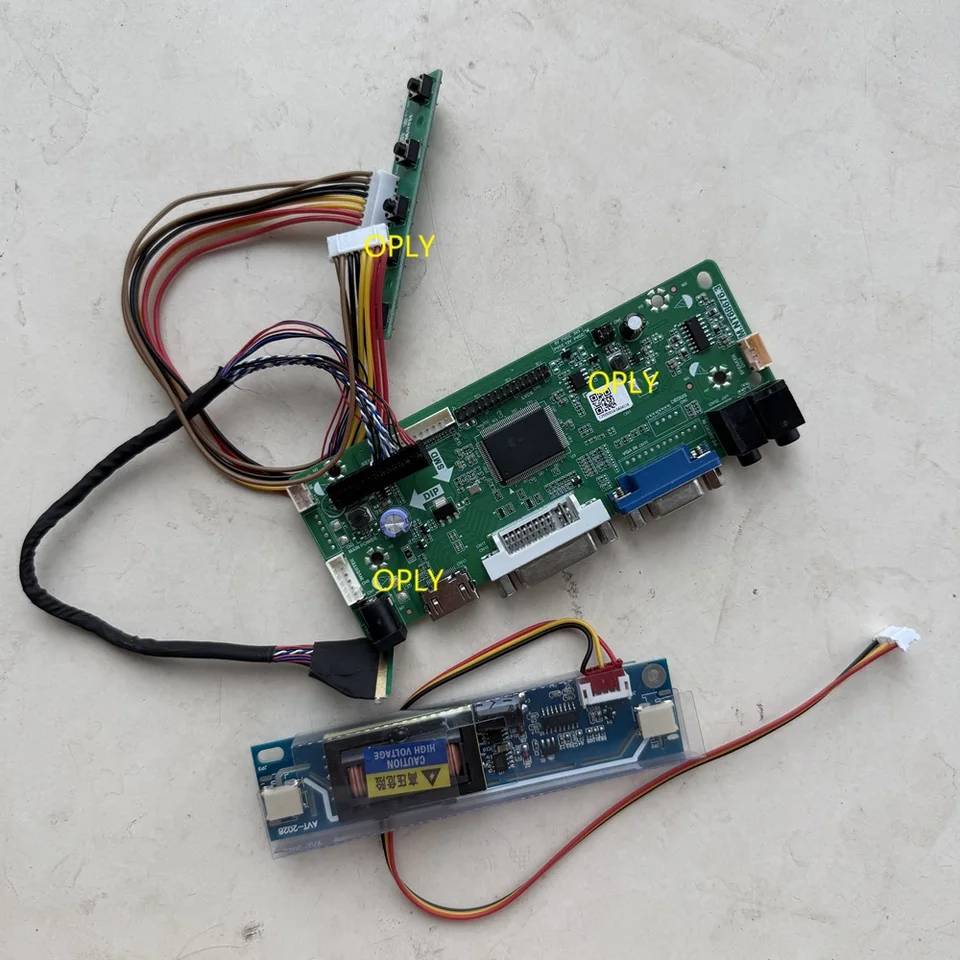 Scheda Controller LCD NT68676 – HDMI, DVI, VGA Per Pannello N154I3-L03 Rev.C1, Convertitore