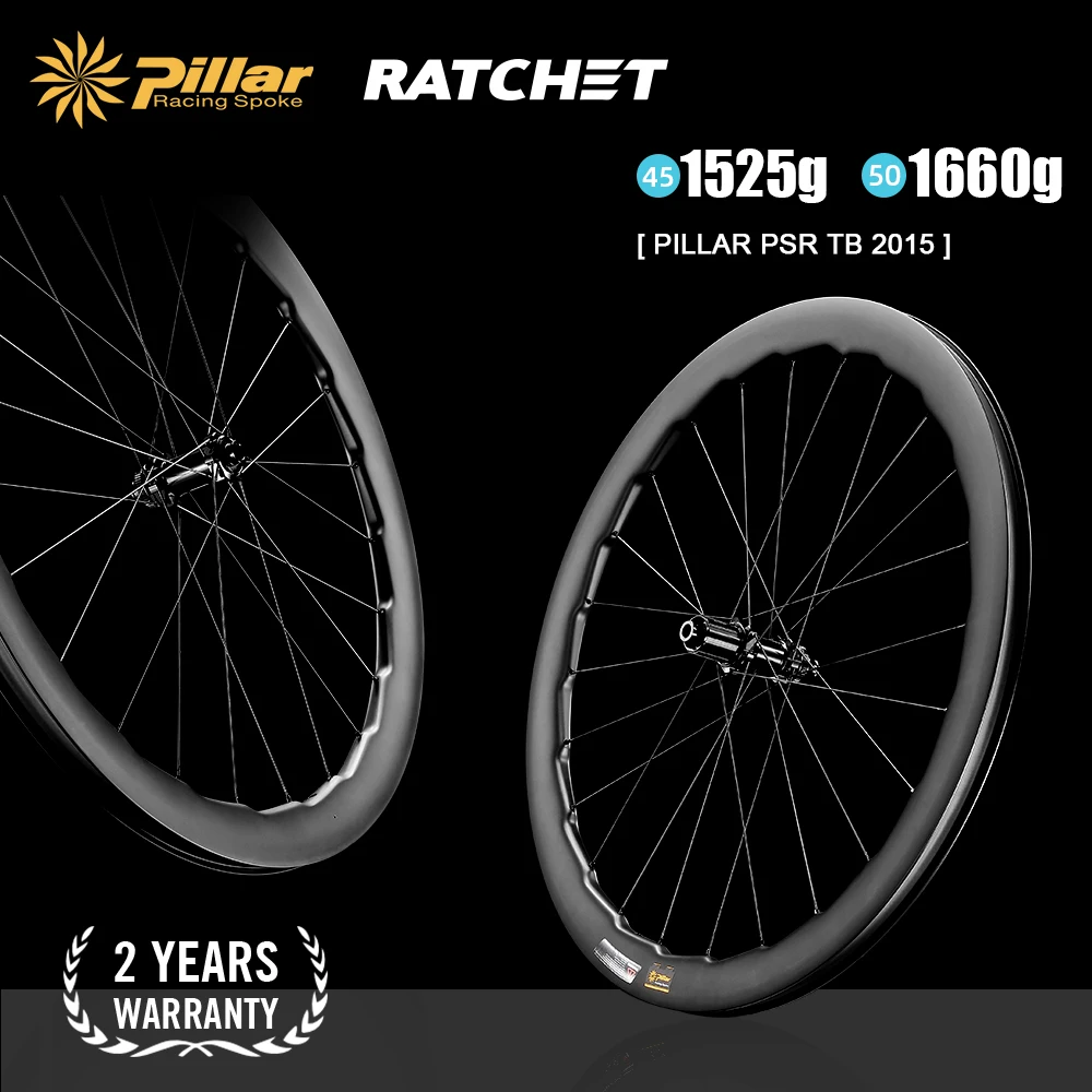 

RYET Carbon Wheelset 700C Road Sinusoidal Bicycle Rims Tubless Clincher Disc Brake 36T Ratchet Hub Pillar Spoke Cycling Parts