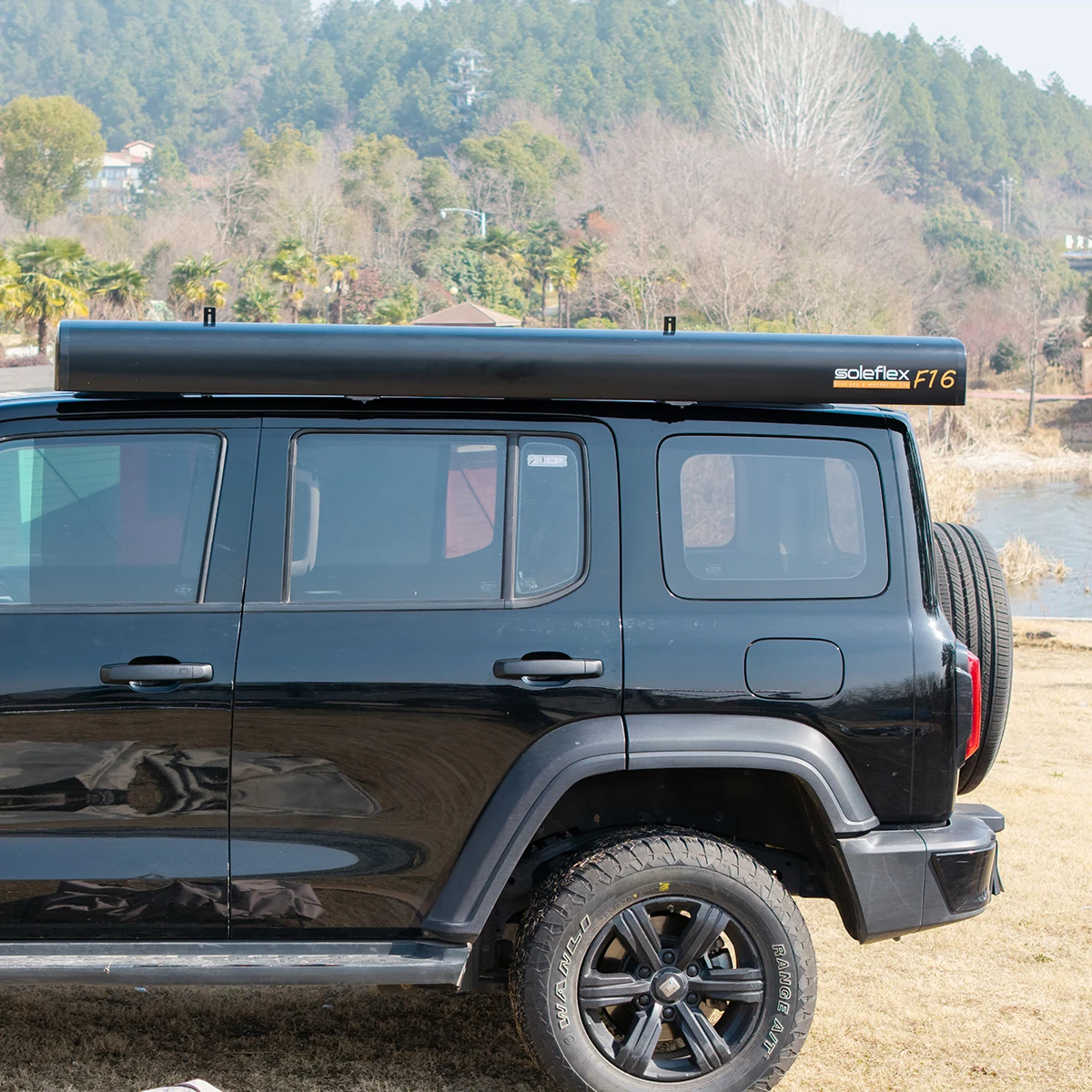 

Soleflex F16 Full Cassette Car Foxwing 270 Degree Awning Outdoor Camping Car Awning